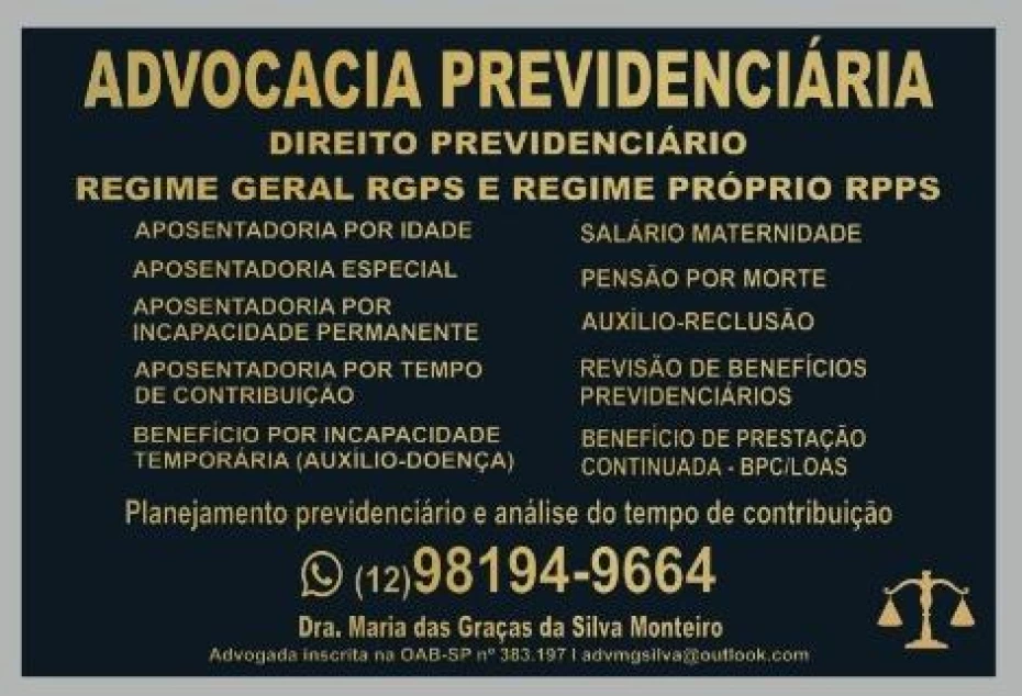 Foto 1:  — Dra. Maria das Graças da Silva Monteiro